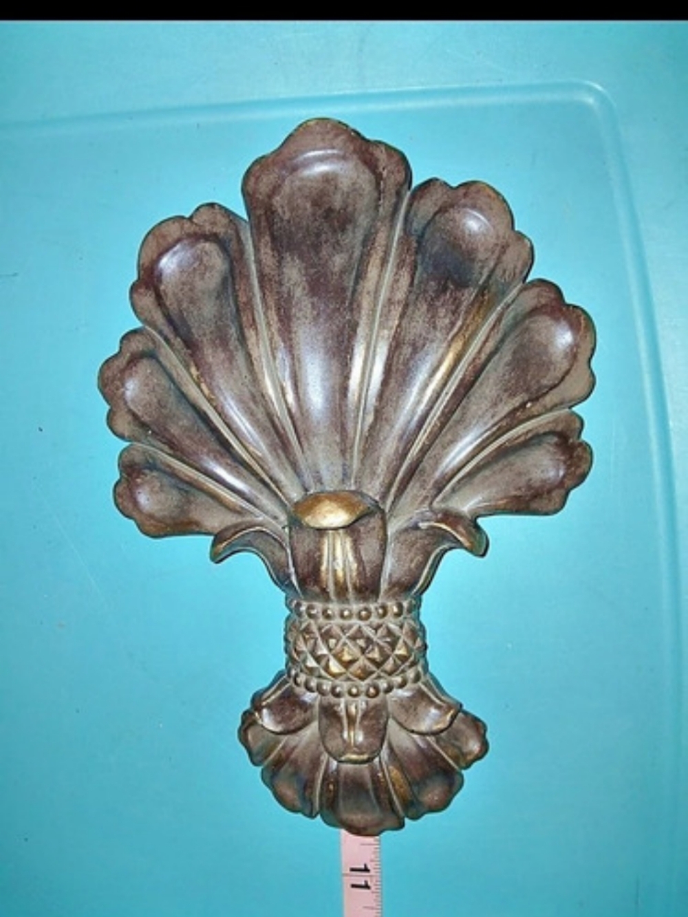 Ornate Wall Decor in Brown